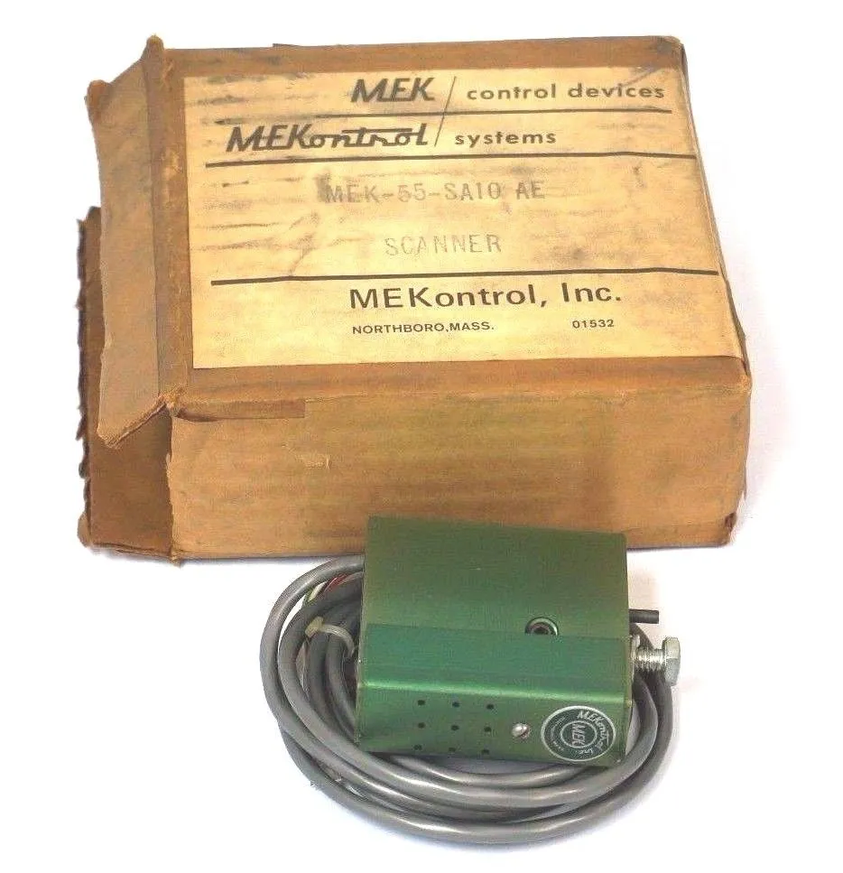 NEW MEKONTROL MEK-55-SA10 AE SCANNER MEK55SA10AE