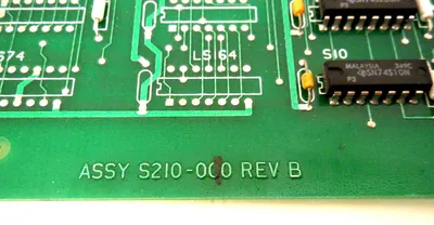 MODICON S210-000 SINGLE CHANNEL MODULE PC BOARD S210000