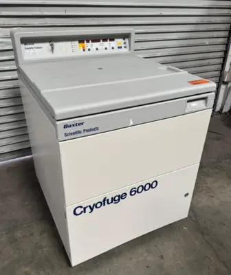Baxter Cryofuge 6000 Laboratory Centrifuge Heraeus Scientific Refridgerated Lab