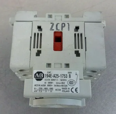 Allen-Bradley 194E-A25-1753 Series B Disconnect Switch 4D