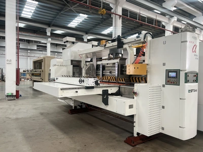 2025 SHINKO SA-1640-RDC 66" X 177 FLEXO FOLDER GLUER WITH RDC | Global Boxmachine, LLC (5)