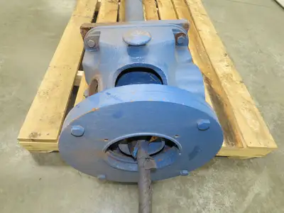Vertical Turbine Pump 3-Stage 76"L Immersion 92"OAL  (Rebuilt)