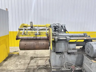 36” YODER RECOILER WITH HYDRAULIC PUSH-OFF & SEPERATION: STOCK  #22954