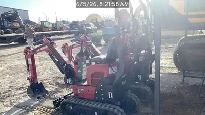 New | in-Stock 2023 YANMAR SV08-1D Crawler Excavators - Mini South Carolina US | National Equipment Dealers #1422444