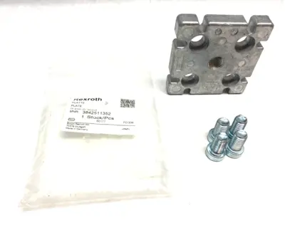 New | in-Stock Bosch Rexroth Leveling Plate 90x90 Misc Fasteners Michigan US | Maverick Industrial Sales #1392828