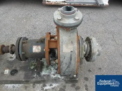 USED Wanner Engineering 4" X 3" Stan-Cor Centrifugal Pump, Type A40, KYNAR