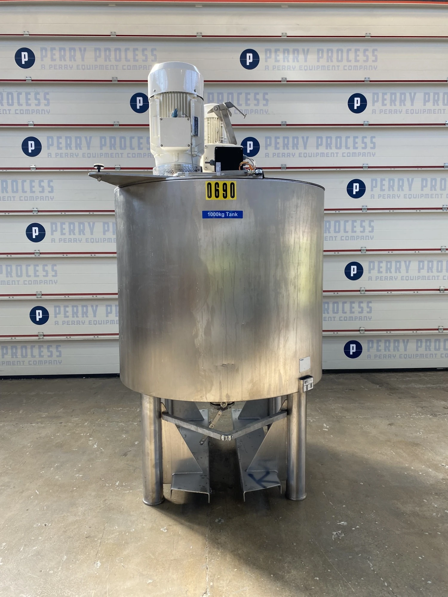 USED NETZSCH 1000 Litre