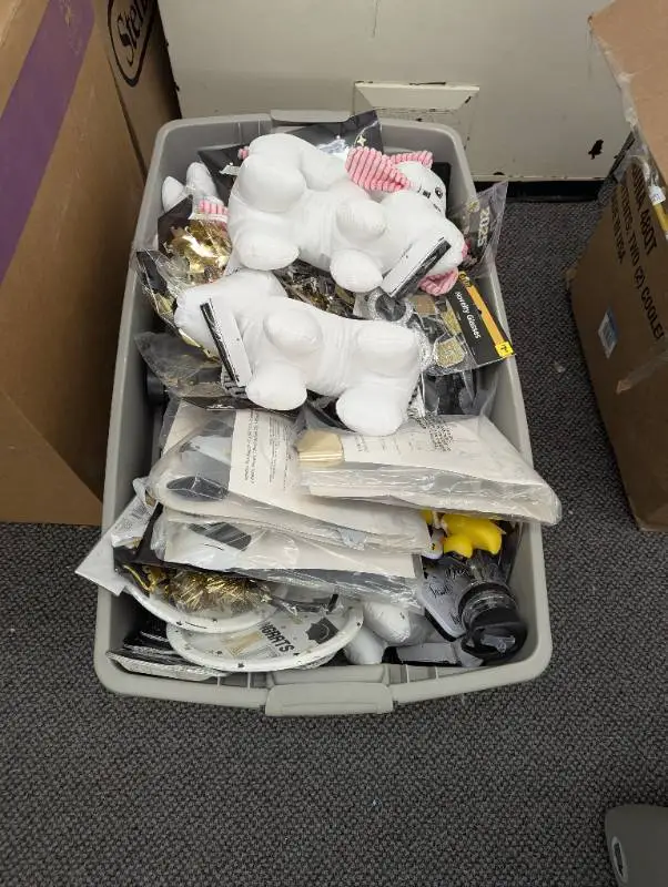 Huge Bin Graduation Merch - Some Tagged 2025