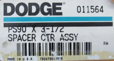 NEW DODGE 011564 SPACER PS9 X 3-1/2 PX90