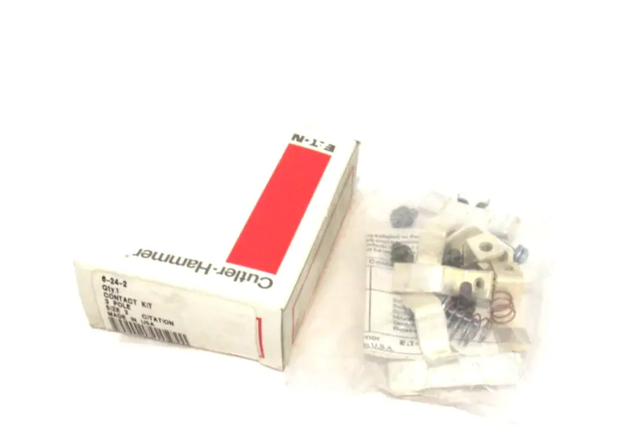 NEW CUTLER HAMMER 6-24-2 CONTACT KIT 3 POLE SIZE 2 6242