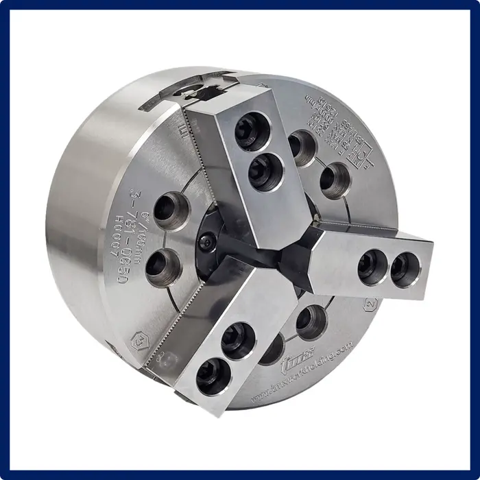 Used MITSUBISHI 3-781-0860 - 3 JAW, 8", LG BORE, POWER CHUCK, A2-6 Chucks Texas US | CNC TOOLS LLC #891274