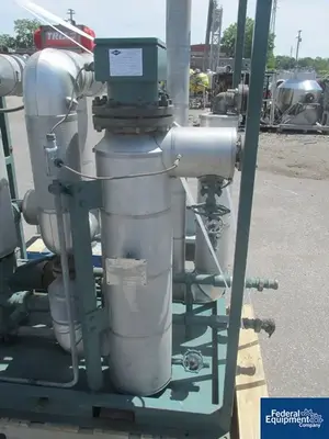 USED Pfaudler 100 Gal Pfaudler Reactor, Nickel 200, 100/35#