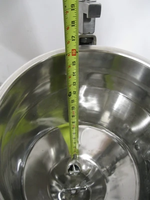 Feldmeier Stainless Steel Vessel w/Mixer Boston Gear 1/2 HP Motor And Drive Z25