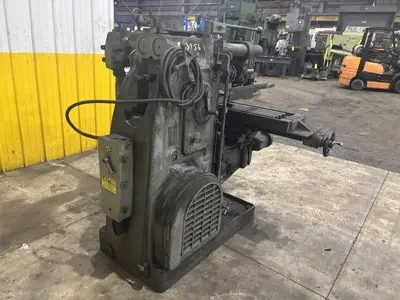 #2 KEARNEY & TRECKER MILWAUKEE MODEL 2CH HORIZONTAL MILL W/ VERTICAL HEAD: YOBRO #23956