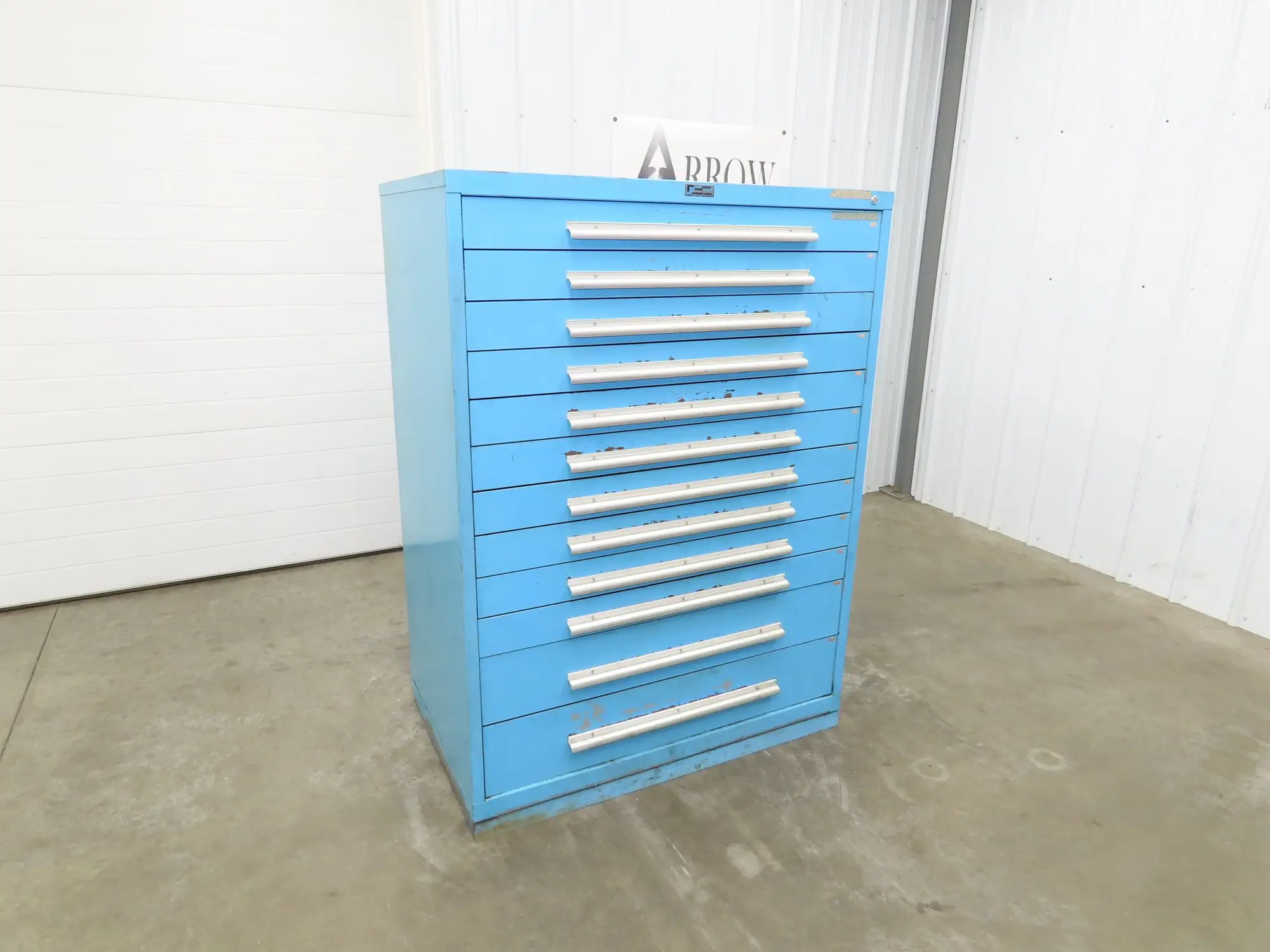 Nu-Era Modular Tool Storage Cabinet 12 Drawer 45x28x61" Stanley Vidmar Lista
