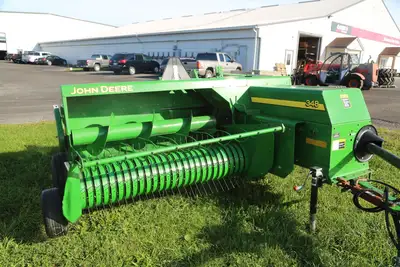 Used 2021 JOHN DEERE 348 Square Balers Pennsylvania US | Zimmerman Farm Service #1488167