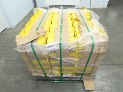 Post Protector 12" Pallet Rack Column Guard Yellow 4" ID Width