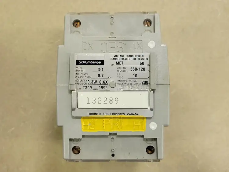 Used SCHLUMBERGER ME7 Transformers British Columbia CA | Lenmark #265123