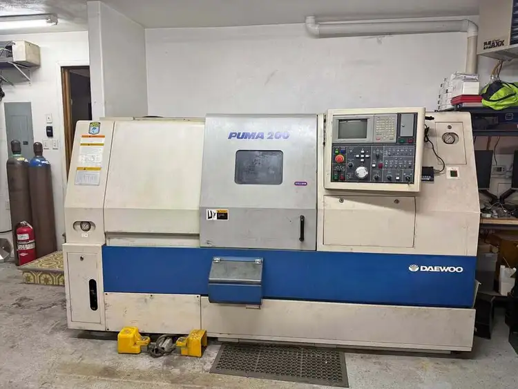 Used 1998 DAEWOO PUMA 200 CNC Lathes Illinois US | Asset Exchange Corporation #799453