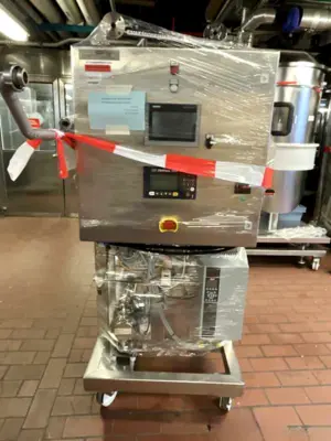 Alfa-Laval MBPX 404 SGP-31 pilot fermenter clarifier skid, 316L SS.