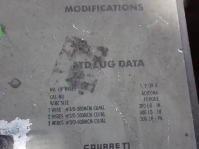 USED SQUARE D MAP36600