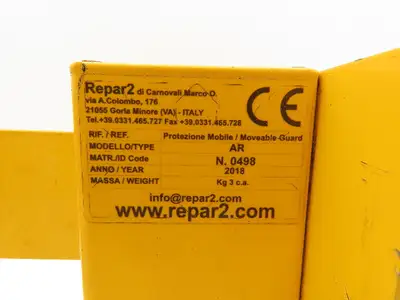 Repar 2 AR1000H150 Machine Guard Set For CNC Lathe 1000mm x 150mm