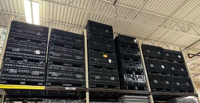 USED Duragreen Collapsible Bulk Containers.