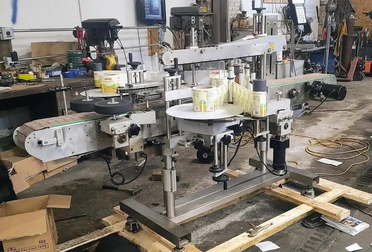 CVC 430 Labeler  front, back and wrap