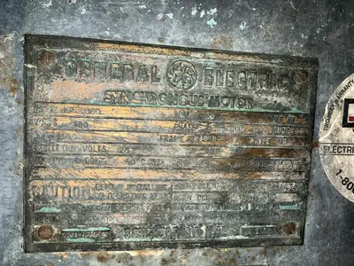 USED GENERAL ELECTRIC 350 HP MOTOR