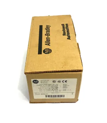 USED ALLEN-BRADLEY SER. B POLE MOUNT BASE & CAP 10CM, BLACK