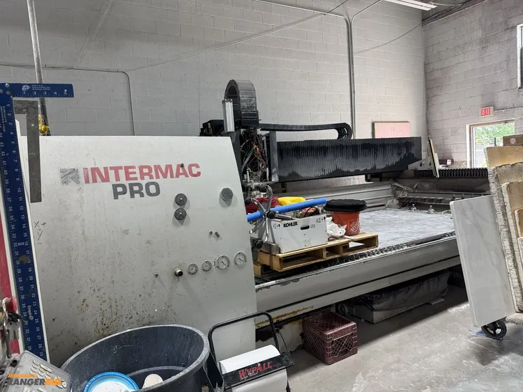 Used 2005 INTERMAC PRO CNC STONE MACHINING CENTER Stone CNC Machining Centers Michigan US | Miedema Asset Management Group #1396002