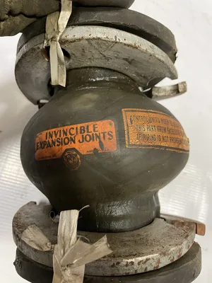 Mercer Series 500 Invincible 2” Rubber Expansion Joint 6” dia  x 7” h