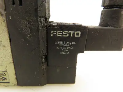 Festo CPE24-M1H-5L-3/8 Pneumatic Solenoid Valve 24VDC 3/8" NPT