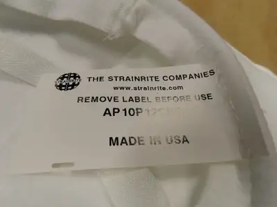 Strainrite AP 10P 12SHS Polyester Felt Bag Filter, Lot of 50, 10 Micron