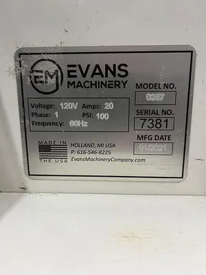 Used EVANS 0257 Pinch Roller Florida US | Reardon Machinery #943378