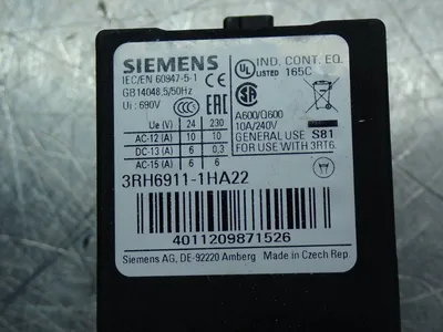 New | in-Stock SIEMENS 3RH69111HA22 Contact Blocks Ohio US | HGR 24 #801914