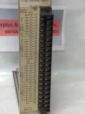 Used ROBOTRON 503-1-0326 PLC Input & Output Ohio US | Surplus Asset Holdings #1239240