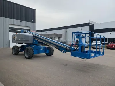 Used 2013 GENIE S-60 X TELESCOPIC BOOM LIFT Telescopic Boom Lifts Alberta CA | Adcock Equipment #1418153