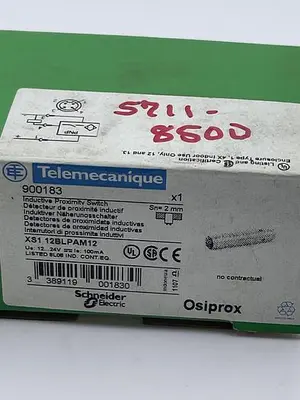 New | in-Stock TELEMECANIQUE TELEMECANIQUE 900183, XS1 12BLPAM12 Misc Electrical & Power Parts | ND Industrial Surplus #1215438