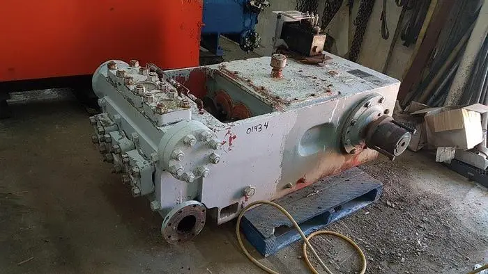 Used OILWELL A-336H / (NATIONAL 202T-6M) TRIPLEX INJECTION/DISPOSAL PUMP Pumps Saskatchewan CA | Chad Equipment #719731