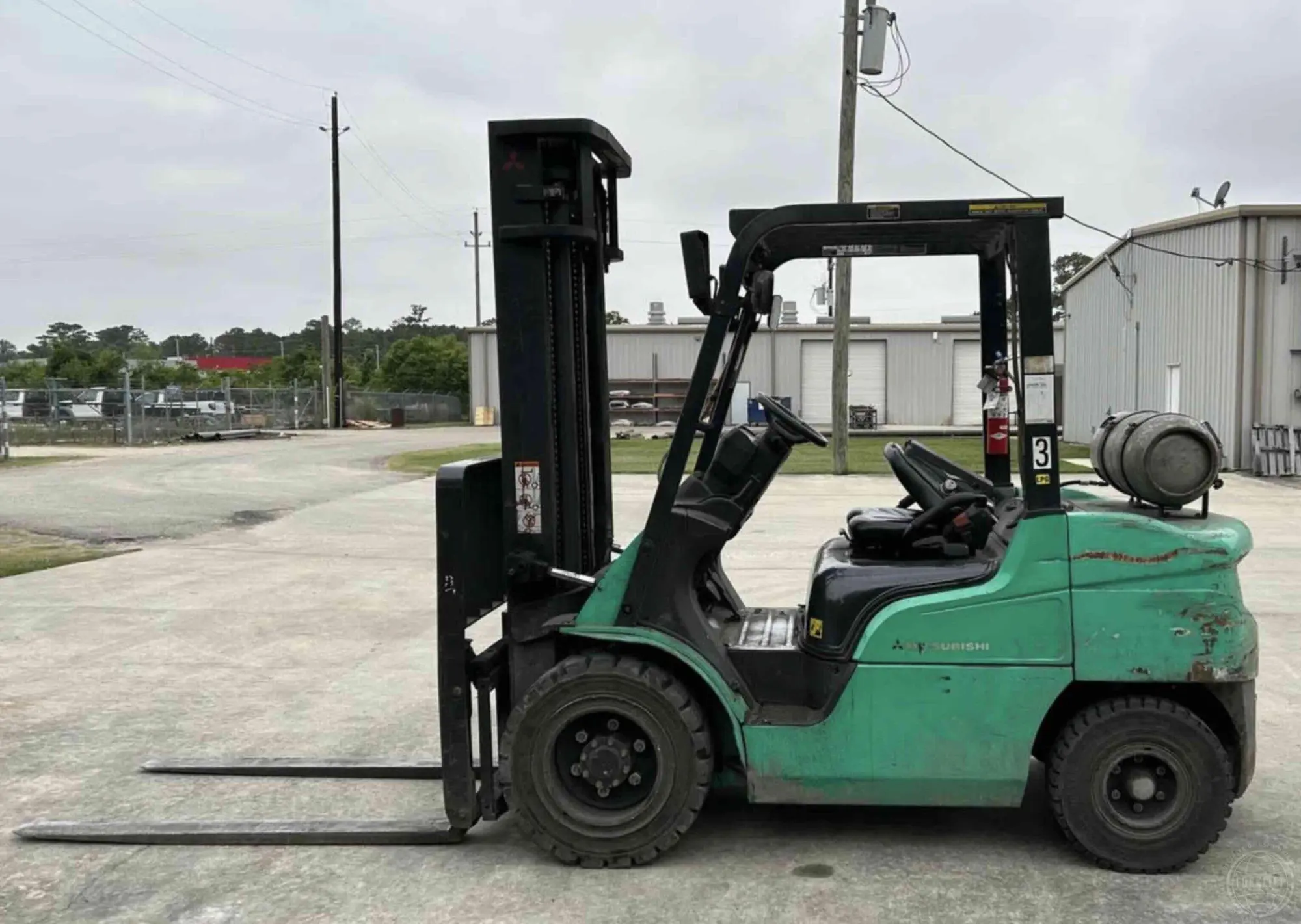 Used 2019 MITSUBISHI FG30N Liquid Propane Forklifts Texas US | Forklift Exchange #1274570