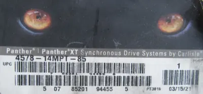 NEW PANTHER 4578-14MPT-85 SYNCHRONOUS BELT 122121 457814MPT85