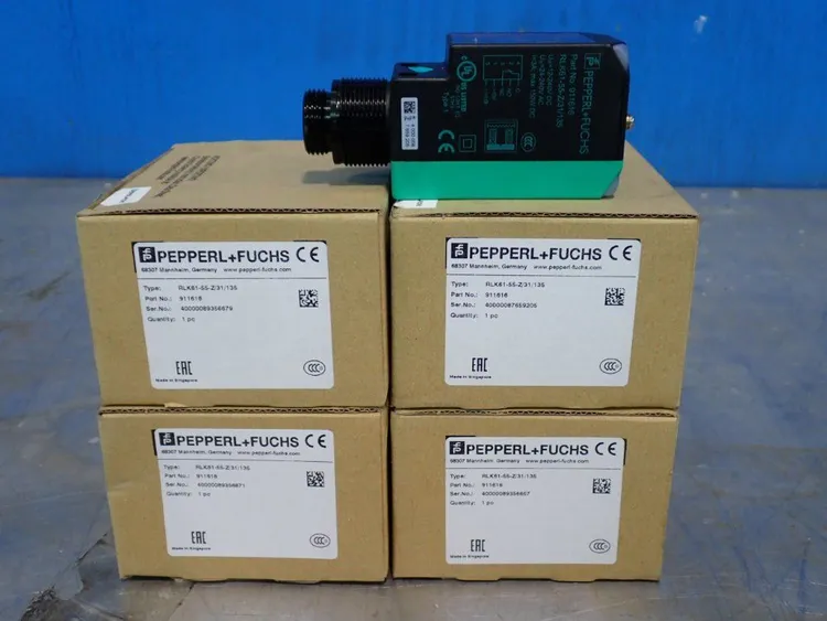 Used PEPPERL + FUCHS RLK6155Z/31/135 Photoelectric Sensors Ohio US | HGR 24 #907483