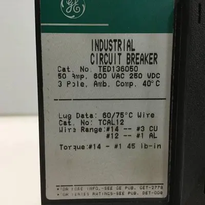 USED GE TED136050