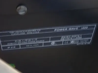 USED LINCOLN ELECTRIC POWERWAVE I400