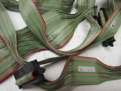 Sodick Fine FS-A4F BP-00IC PLC Card Assortment Ribbon Card Link Cables Lot Of 10