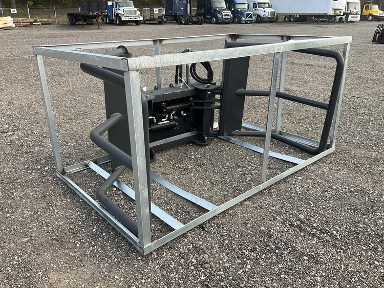 Used WOLVERINE BSH-12-75D SKID STEER BALE SQUEEZE HYDRAULIC ADJUSTABLE Bale Grabbers Michigan US | Miedema Asset Management Group #1579510