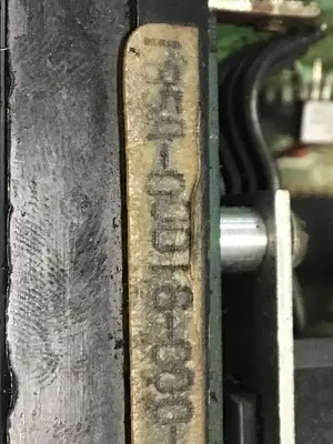 USED BARBER COLMAN 185A-00016-000-0-03