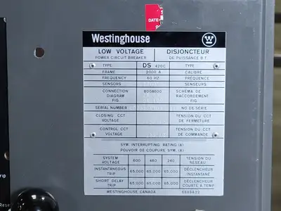 USED WESTINGHOUSE DS420C