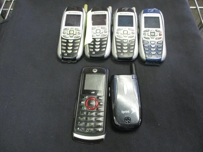 Used Various Cellular Phones (Motorola, Blackberry, Sanyo, Samsung, LG) QTY 27